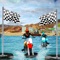 Motorcycles are not made for surfing and it’s nearly impossible to float a bike on water