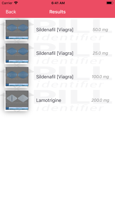 Pill Identifier Mobile App screenshot 2