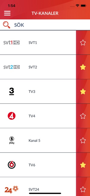 TV Tablå Sverige (SE)