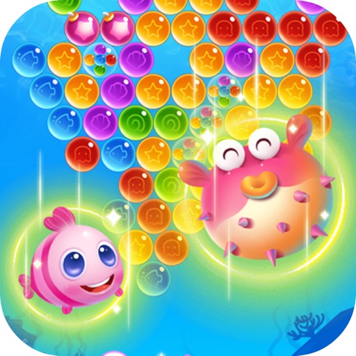 Tap Bubble Sea Icon