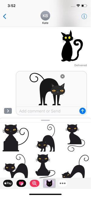 Black Cat in the City Stickers(圖3)-速報App