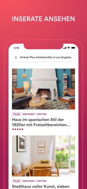 Airbnb Im App Store