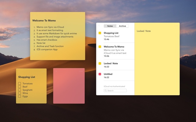 download post it notes for mac free