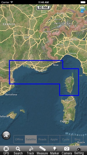 France Mediterranean GPS Chart(圖5)-速報App