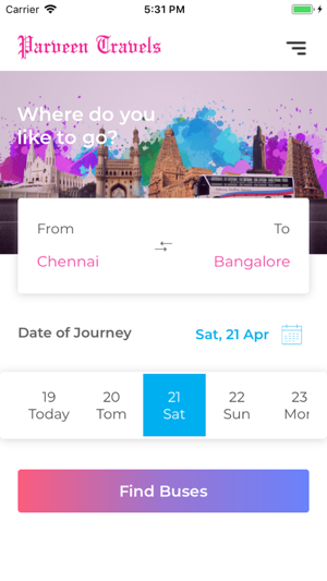 Parveen Travels(圖1)-速報App