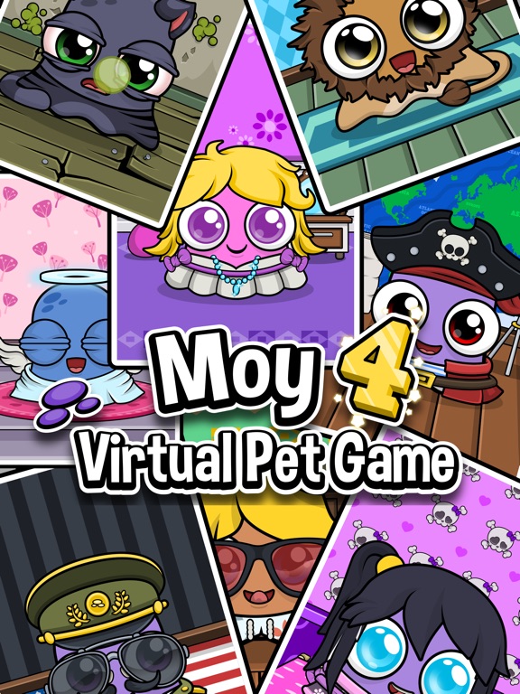 Moy 4 - Virtual Pet Game на iPad