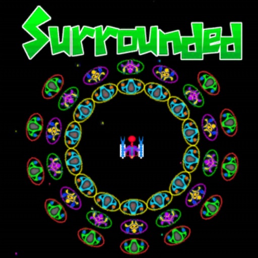 Surrounded Invaders in Space iOS App