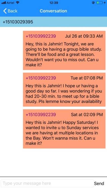 BulkMessaging screenshot-5