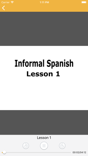 Informal Spanish on Video(圖3)-速報App