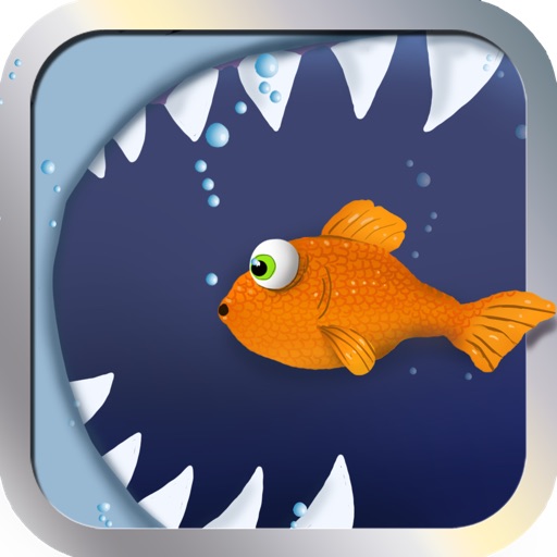 Fast Swimming Fish Shooter : Free Shark Attack Racing Game Icon