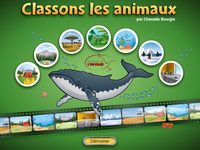 Classons les animaux