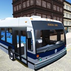 Traffic Coach Bus Simulator in US City Streets