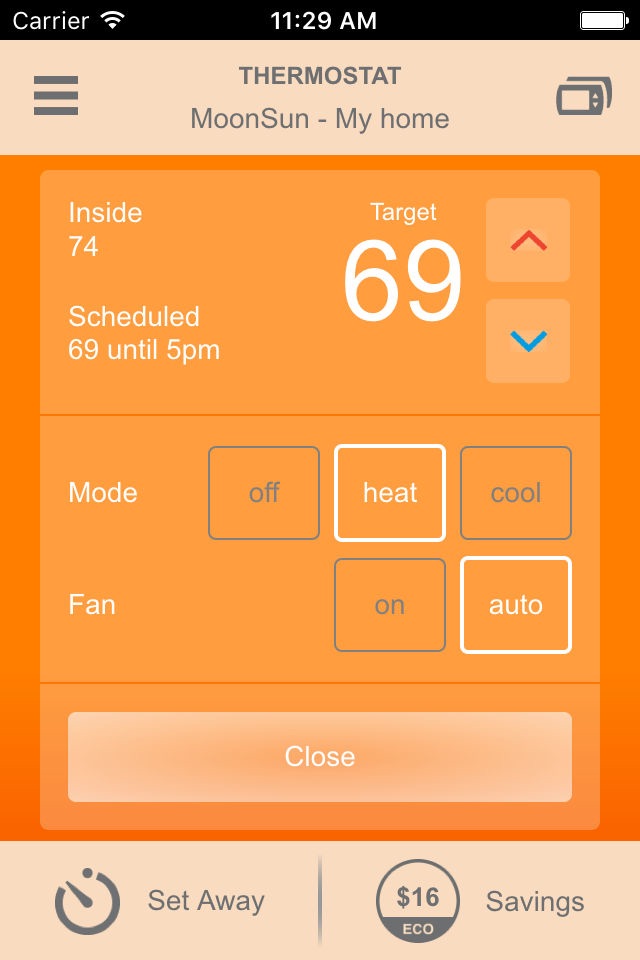 Simple Thermostat screenshot 2