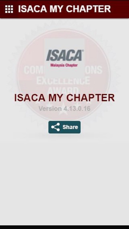 ISACA MY CHAPTER