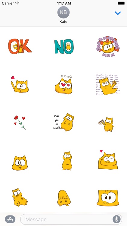 Kitty and Mother Cat Sticker