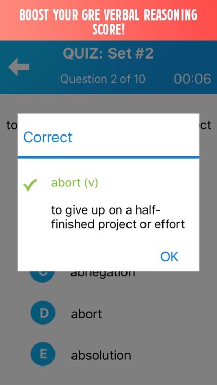 GRE Vocabulary and Practice screenshot-5