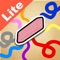 Use your finger like an eraser and swipe over and across the figures that get drawn on the screen