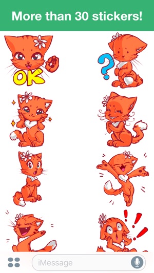 Cute Cat - Beautiful stickers(圖2)-速報App