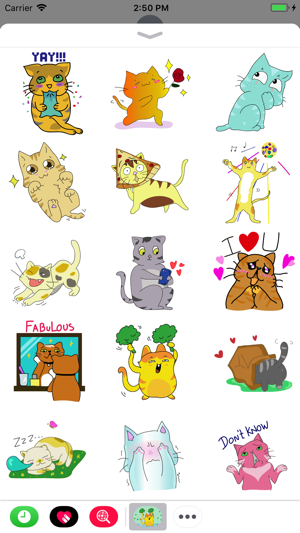 Funny Cat Emoji Stickers(圖3)-速報App