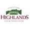 The Highlands Golf Tee Times app provides tee time booking for The Highlands Golf & Tennis Center in St