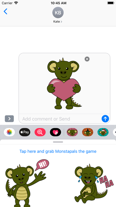 Monstapals Stickers screenshot 3