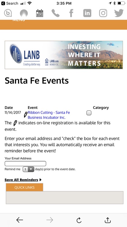 Santa Fe Chamber screenshot-3