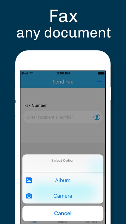 FAX - Send FAX from iPhone screenshot-4