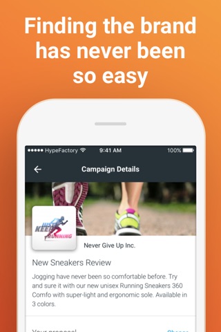 HypeFactory Influencer App screenshot 3