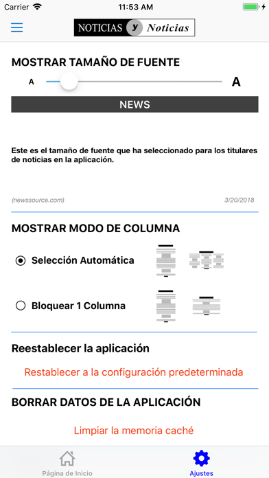 Noticias y Noticias screenshot 4