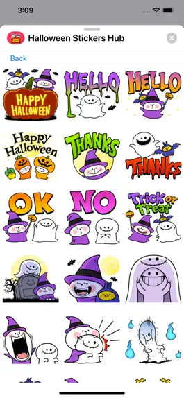 Game screenshot Halloween Stickers Hub mod apk