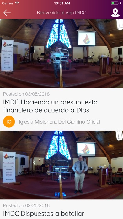 Iglesia Misionera del Camino screenshot 2