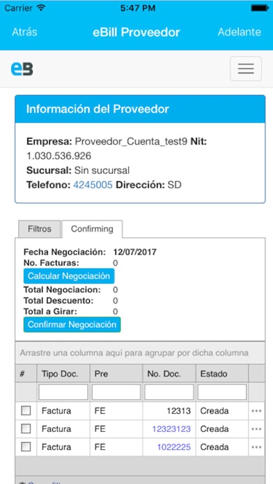 How to cancel & delete eBill T Proveedor from iphone & ipad 2