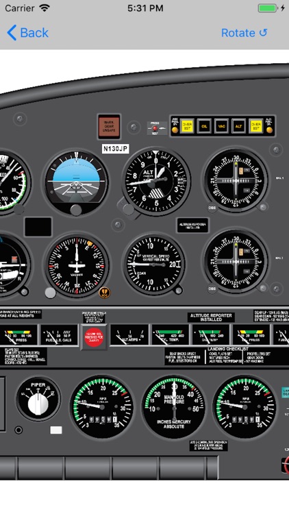 Piper Seneca II PA34 Study App screenshot-4