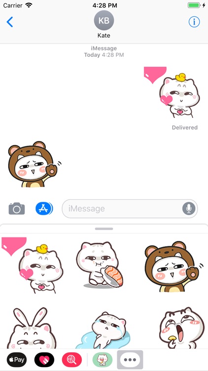 Luna Cat Animated Stickers