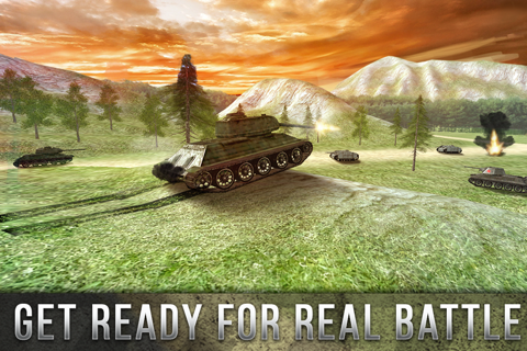 Tank Battles 3D: WWII Warfare screenshot 3