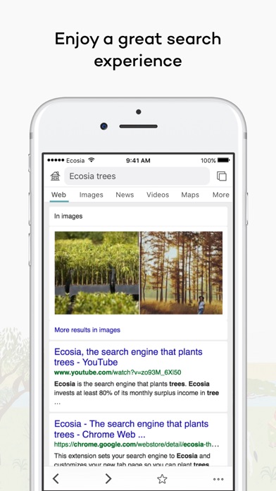 ecosia iphone