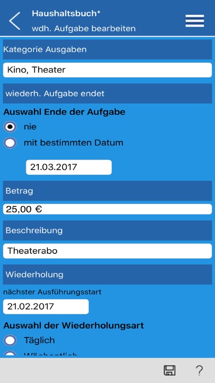 Haushaltsbuch⁺ screenshot-7