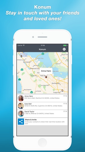 Konum: Find My Family, Friends