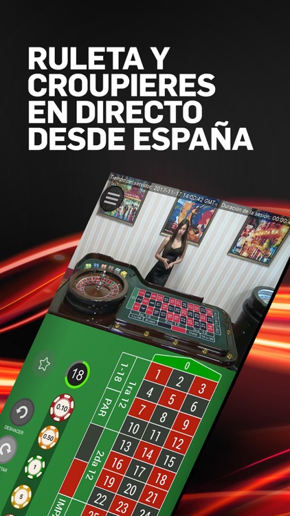 Betfair. Casino en Directo