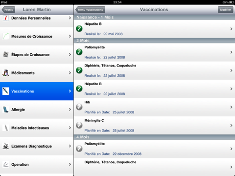 Child Medical History HD screenshot 4