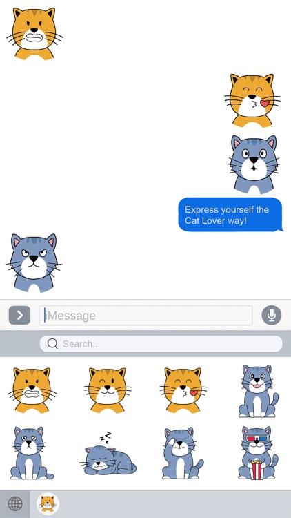 Cat Lovers Emojis and Stickers
