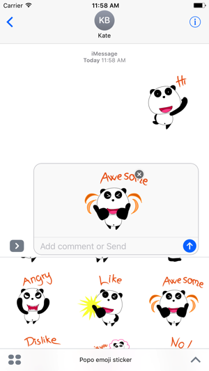 Popo emoji sticker(圖1)-速報App