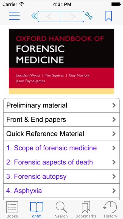 Oxford Handbook of Forensic Medicine screenshot-0
