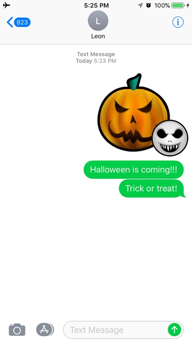 Fun Halloween Scary Sticker screenshot 2