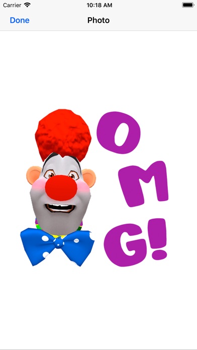 AR Clown - Emojis with Karaoke screenshot 3