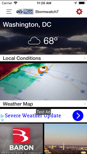 WJLA StormWatch7 Weather(圖5)-速報App