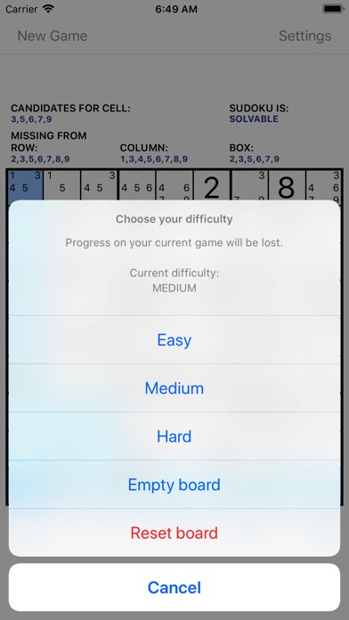 Grid - A Sudoku Game screenshot 3