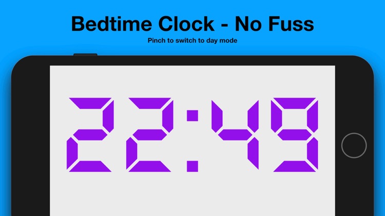 Bedtime Clock - No Fuss screenshot-3