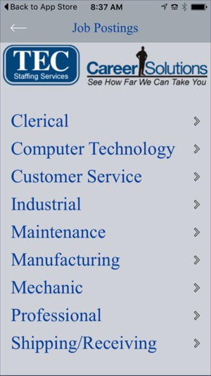 TEC Staffing Services(圖2)-速報App