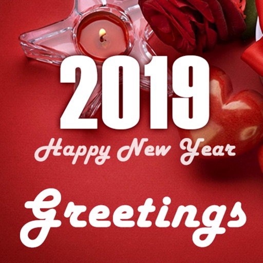 Happy New Year Greetings 2019 icon